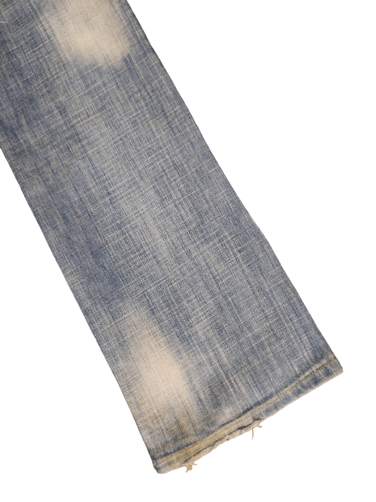 Diesel Flare Jeans Diesel Clawmark Distress Faded Boot Cut Y2k Size US 31 - 8 Thumbnail