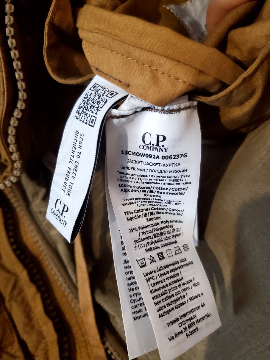 C.P. Company CP Company Garment Dyed Ba-Tic 3-in-1 Hood Jumper Sz. 52 Size US L / EU 52-54 / 3 - 6 Thumbnail