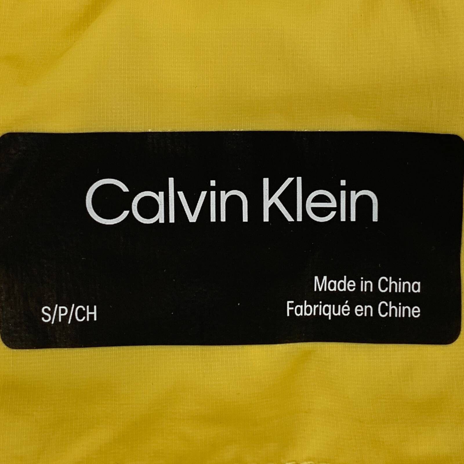 Calvin Klein Calvin Klein CK Thermal Protection Vest Yellow Mock S Small Size US S / EU 44-46 / 1 - 8 Thumbnail