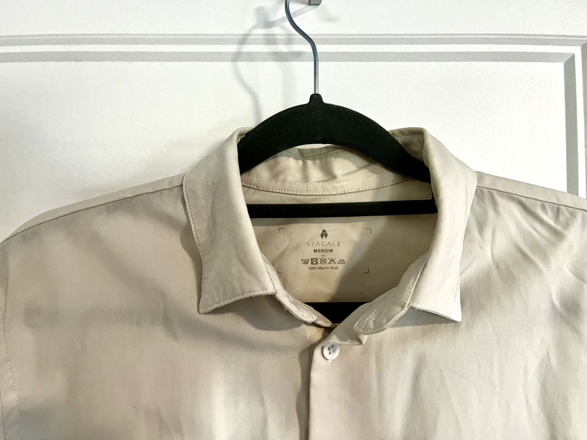 Seagale Seagale Men’s Merino Business Shirt - Medium Size US M / EU 48-50 / 2 - 1 Thumbnail