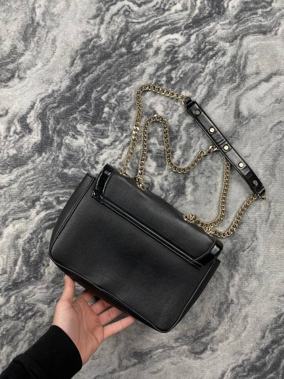 Versace Versace Jeans Couture Leather Shoulder Bag Metal Logo Women Size ONE SIZE - 7 Thumbnail