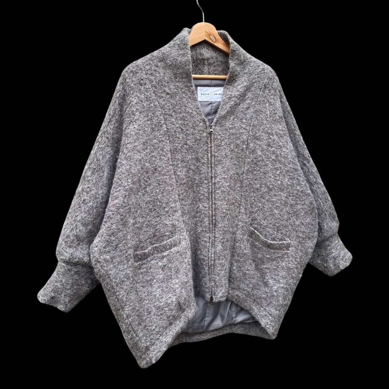 Japanese Brand MOHAIR BULLE DE SAVON JAPAN TORTOISE BAGGY JACKET Size M / US 6-8 / IT 42-44 - 4 Thumbnail