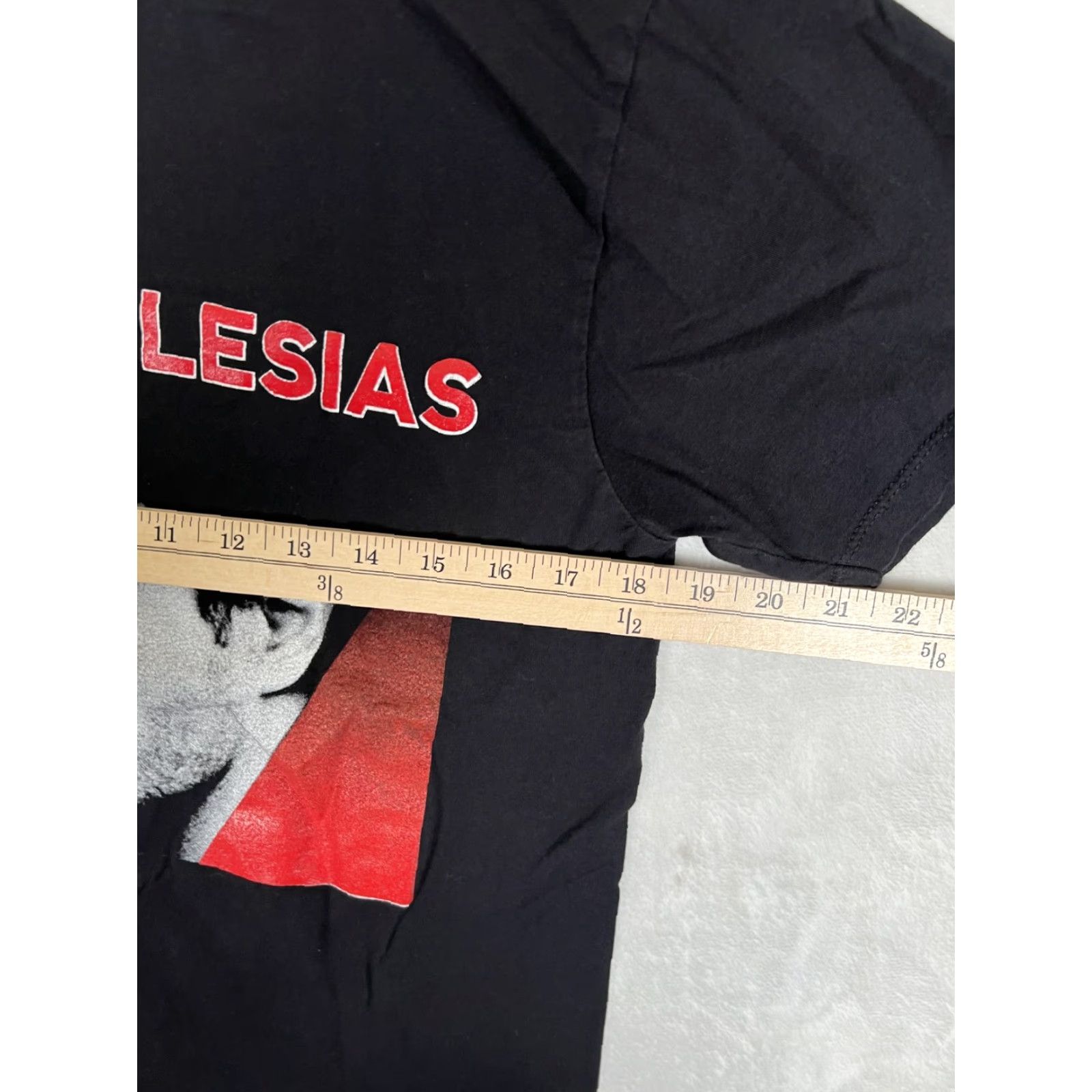 Vintage Enrique Iglesias & Pitbull Tour 2014 T-Shirt Black Graphic Concert Size Medium Size US L / EU 52-54 / 3 - 6 Thumbnail