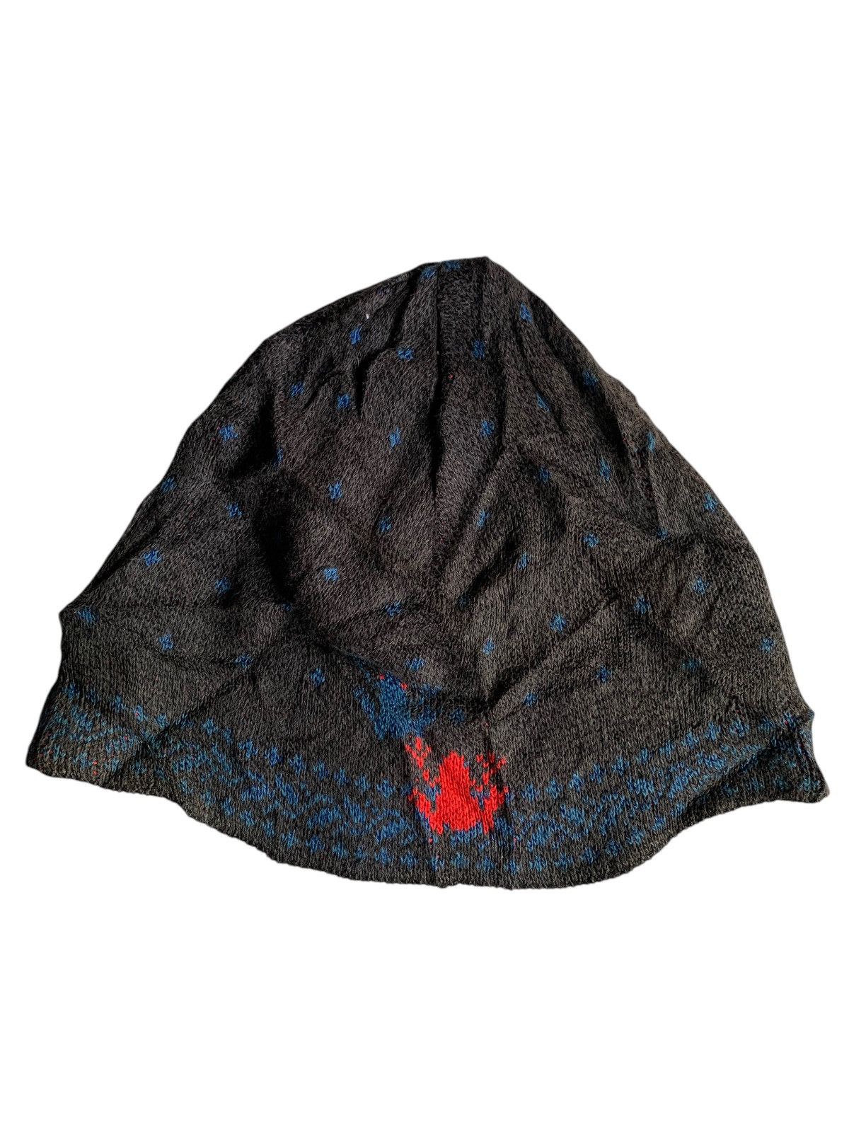 14th Addiction × Japanese Brand Knitted Punk Made in Japan Winter sessions Rare Beanie Hats Size ONE SIZE - 7 Thumbnail