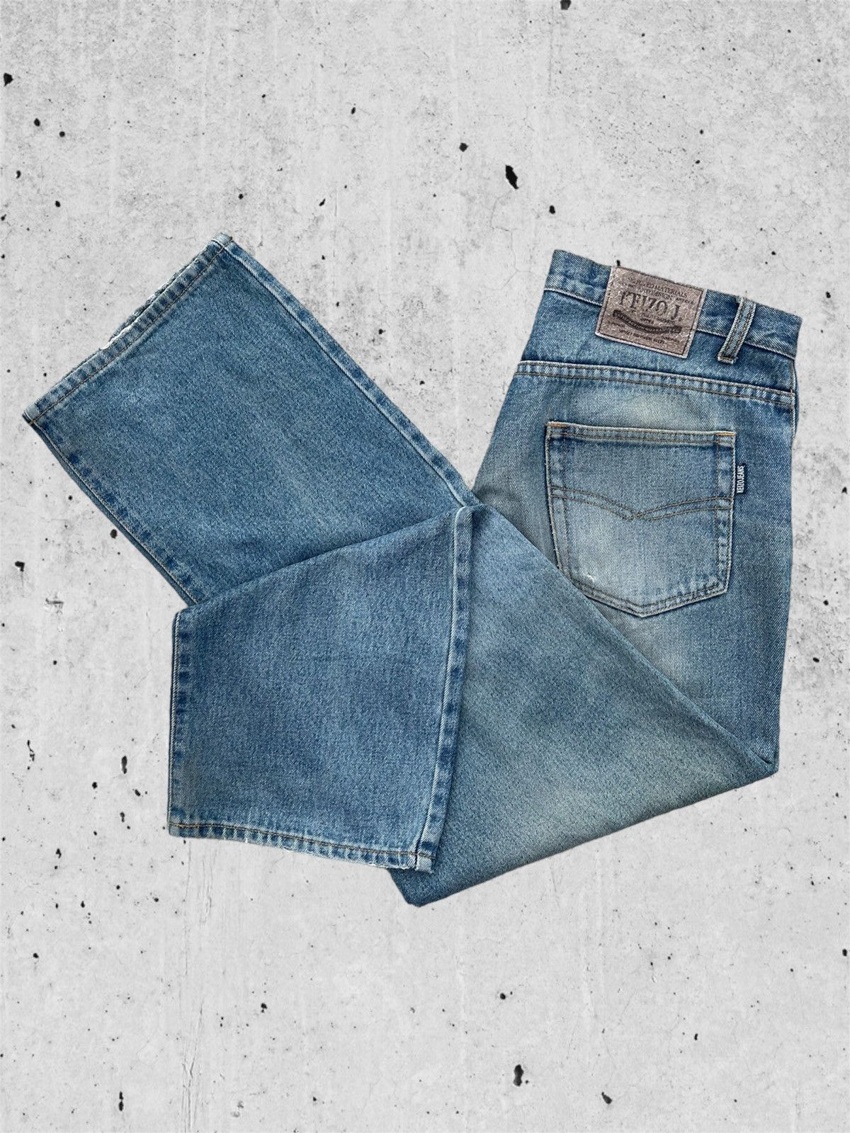 Vintage 🔥 Peizo J Distressed Denim Vintage 34🔥 Size US 34 / EU 50 - 14 Thumbnail