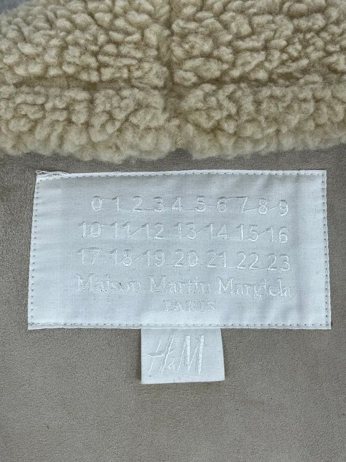 Maison Margiela 2012 Maison Margiela H&M Beige Leather Fur Coat Size US L / EU 52-54 / 3 - 9 Thumbnail
