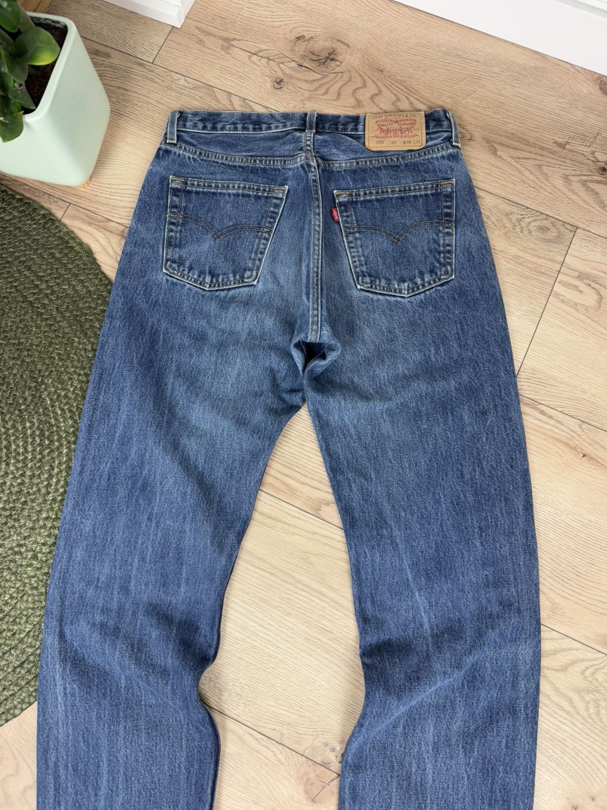 Levi's Levi's 590 baby blue jeans 32/30 Size US 32 / EU 48 - 3 Thumbnail