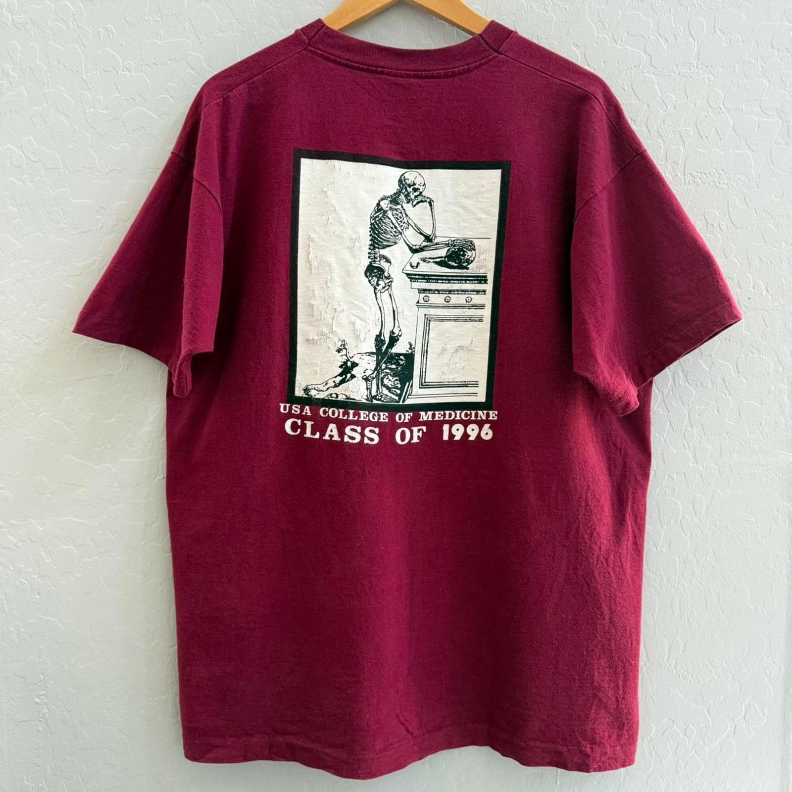 Fruit Of The Loom Vintage 1996 usa college of medicine art t-shirt Size US XL / EU 56 / 4 - 2 Thumbnail