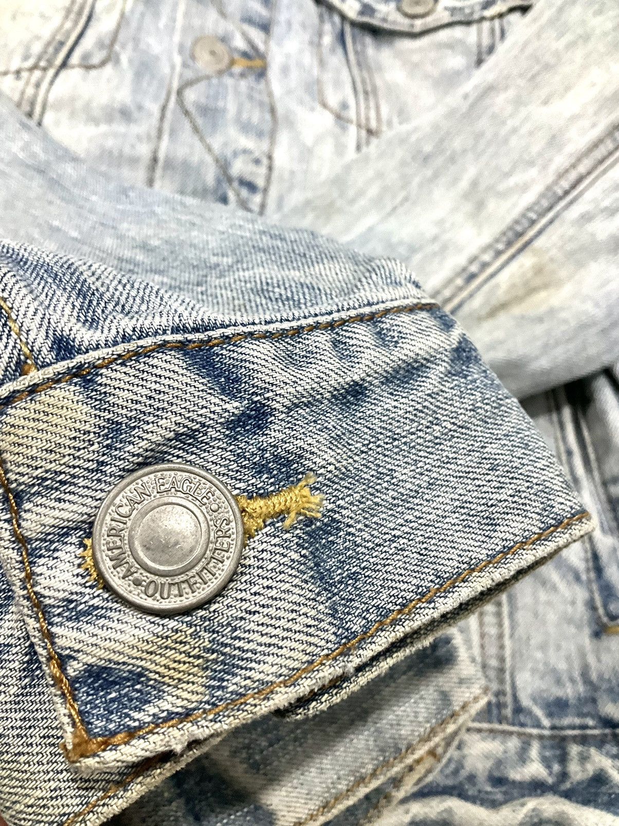 American Eagle Outfitters × Vintage Vintage American Eagle Outfittens Jacket Denim Size US S / EU 44-46 / 1 - 5 Thumbnail
