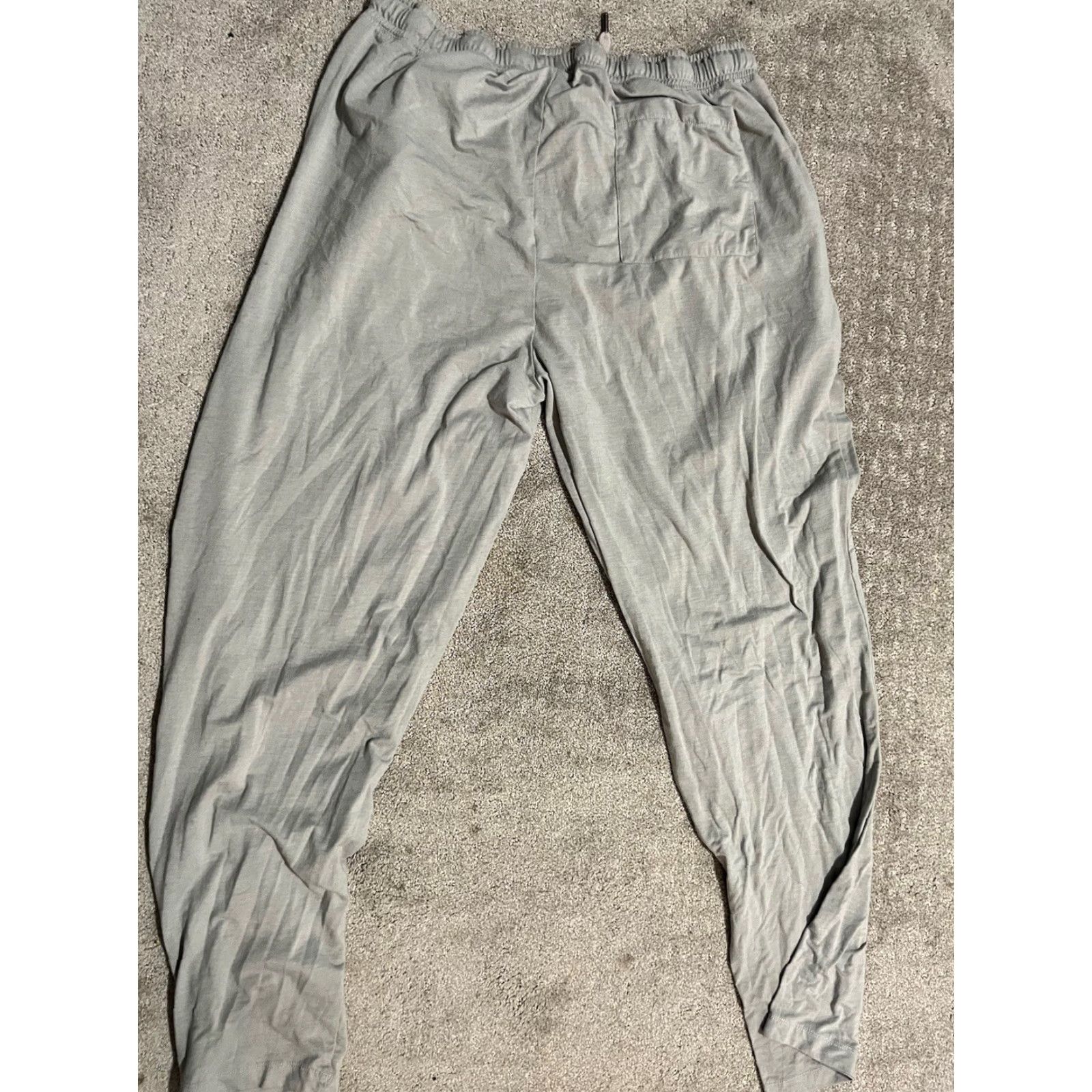 Gap GAP Men Jogger Sweatpants Pant XL Gray Polyester Lyocell Blend Pants Mens XL Gray Jogger Activewear Size US 36 / EU 52 - 3 Thumbnail