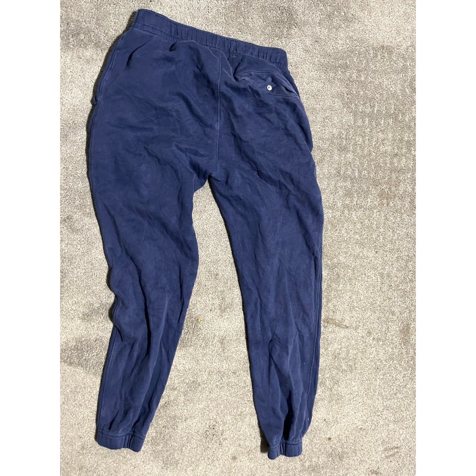 Nike Nike Sportswear Club Fleece Sweatpants Mens Small Blue BV2737 410 Cuff Ankles Regular Fit Pants Size US 29 - 4 Thumbnail