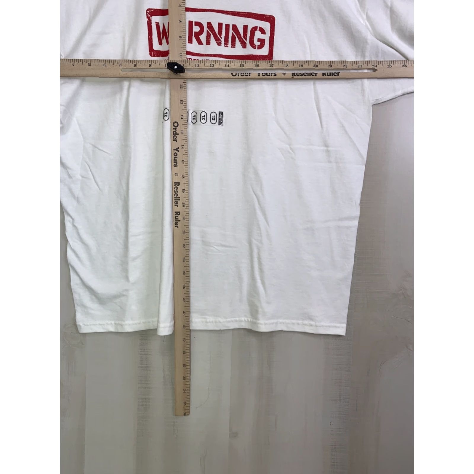 Vintage VINTAGE Steve & Barry's White Graphic T Shirt Adult XL NWT Crew Neck Short Sleeve Unisex 90s Y2K Funny Comfort Cotton Clothing Size US XL / EU 56 / 4 - 7 Thumbnail
