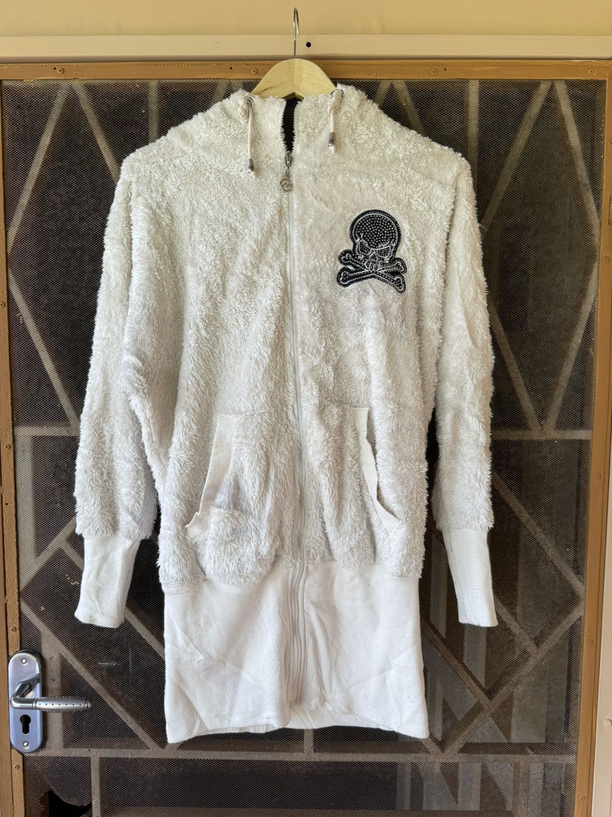 Hysteric Glamour Faux fur hoodie fleece skull Size US L / EU 52-54 / 3 - 1 Thumbnail