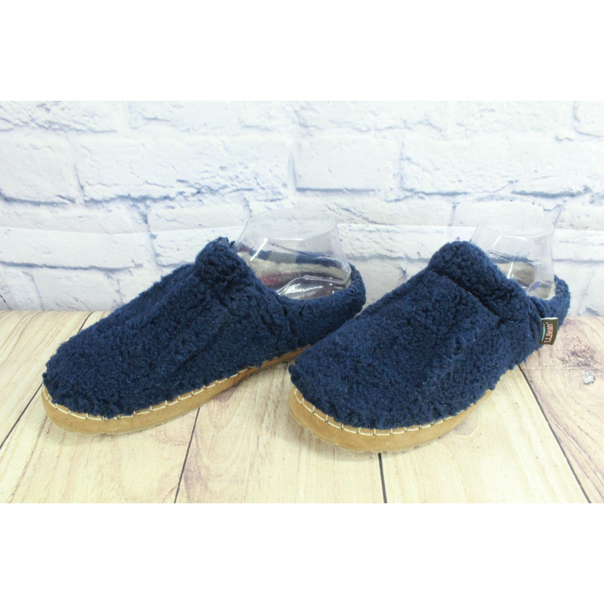 L.L. Bean LL Bean Fleece Lined Water Resistant Cozy Slipper Scuffs Size US 8 / IT 38 - 2 Thumbnail