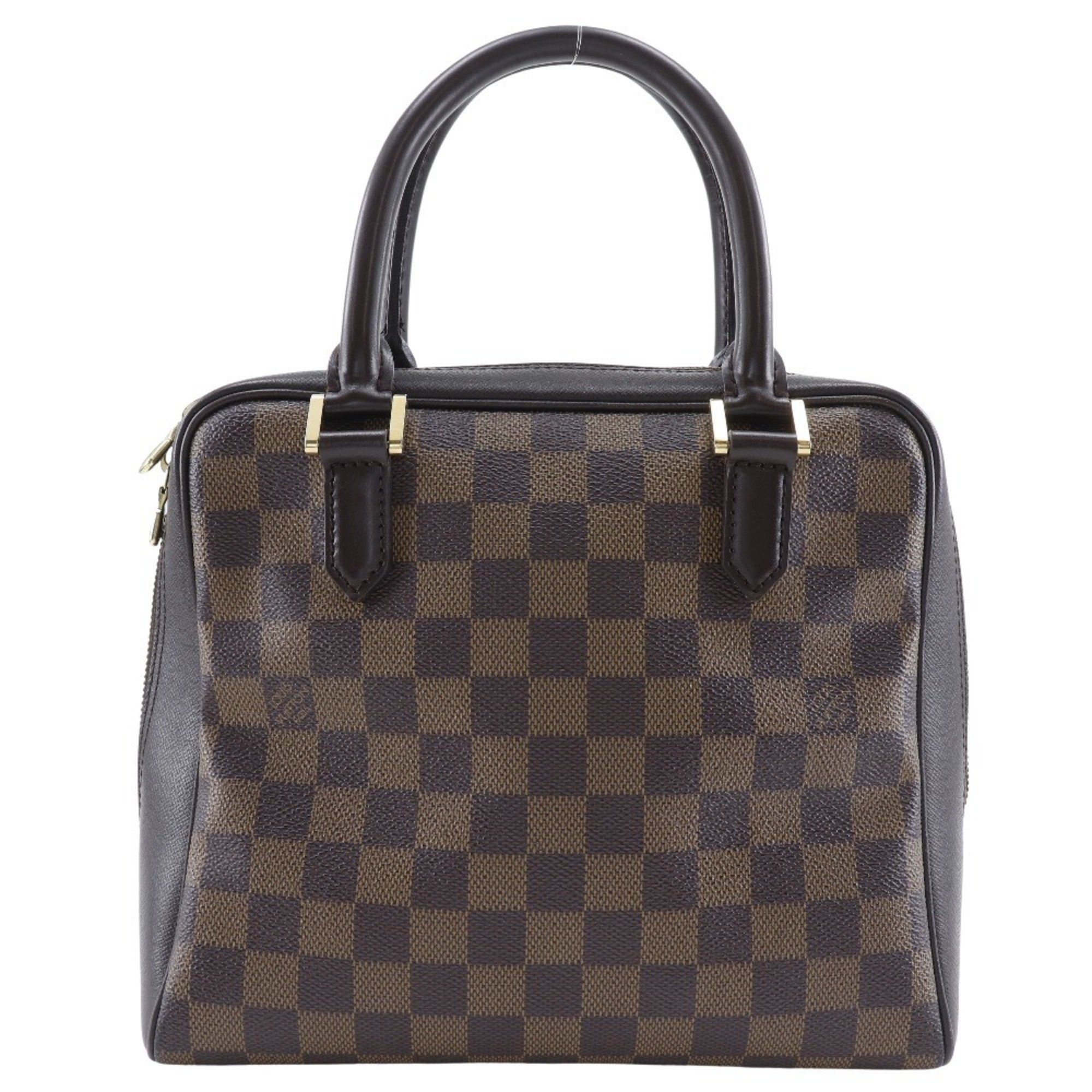 Louis Vuitton Louis Vuitton Triana Handbag N51155 Damier Canvas 1998 Brown VI0958 A5 Double Women's Size ONE SIZE - 1 Thumbnail