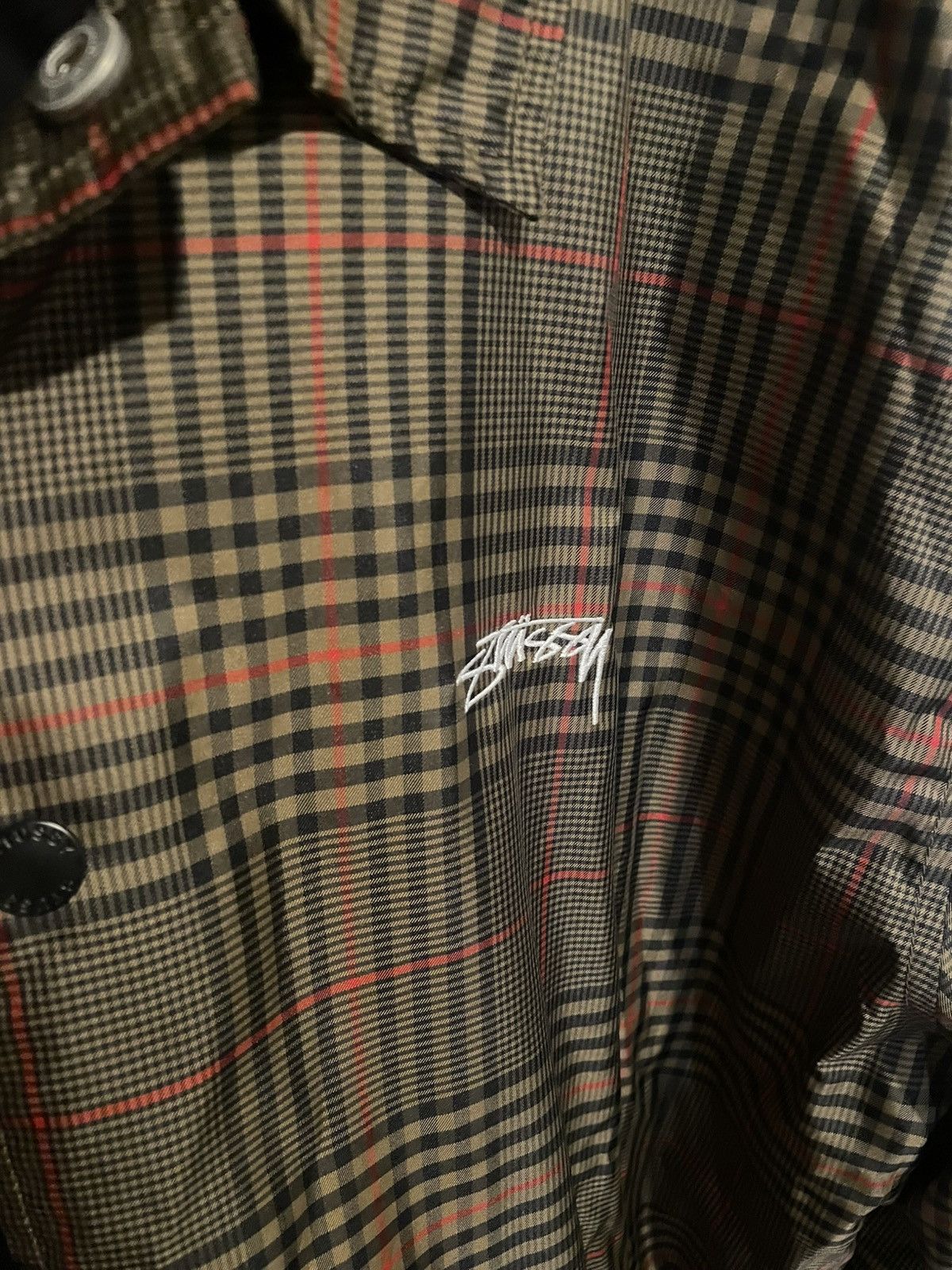 Stussy Stussy Plaid Coaches Jacket Size US L / EU 52-54 / 3 - 3 Thumbnail