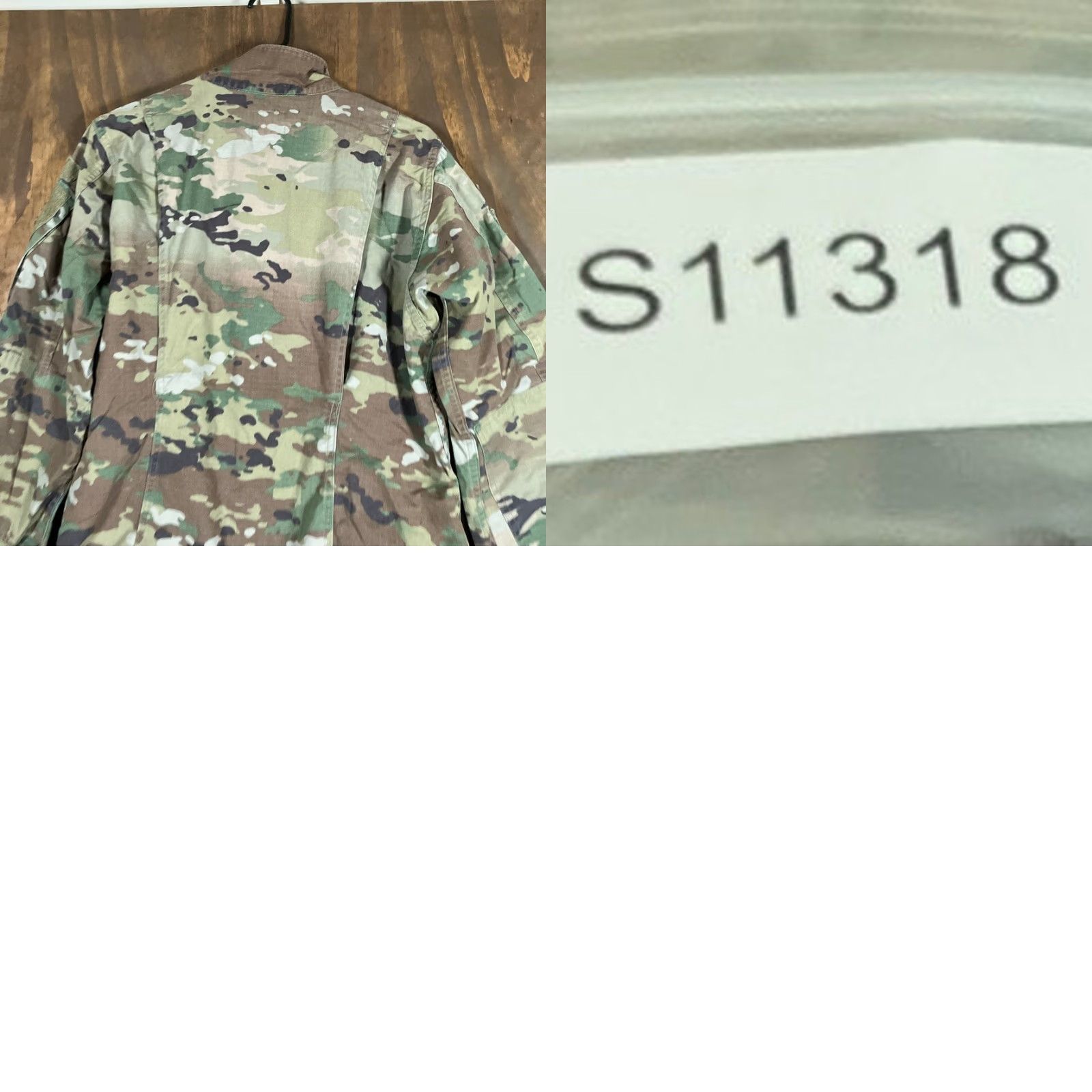 Vintage VINTAGE Army Air Force Combat Womens Coat Green OCP Camo ACU Uniform Stretch 39 Regular Size XS / US 0-2 / IT 36-38 - 9 Thumbnail