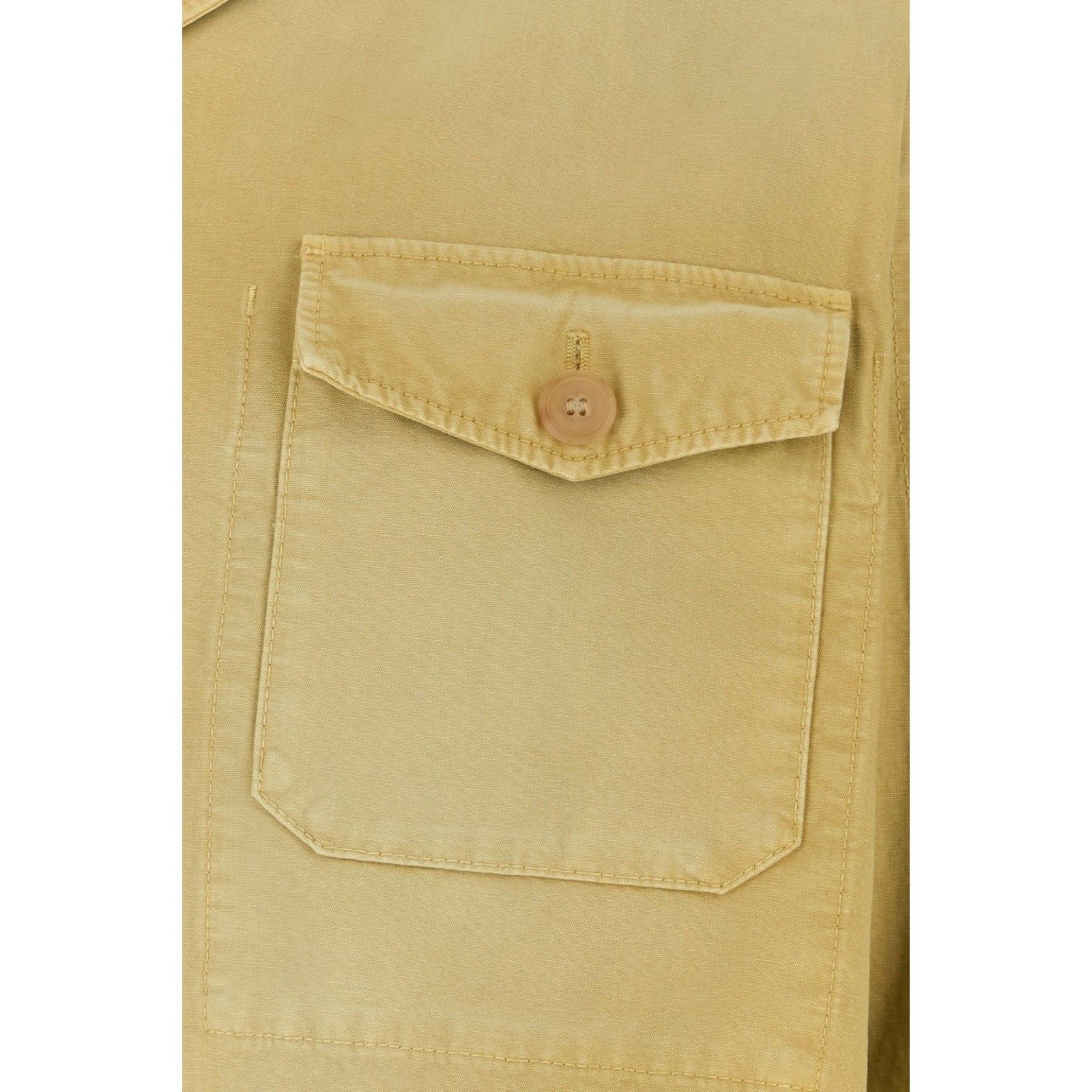 Prada PRADA Beige Cotton Jacket New & Authentic (Men's size:XL;) Size US XL / EU 56 / 4 - 3 Thumbnail