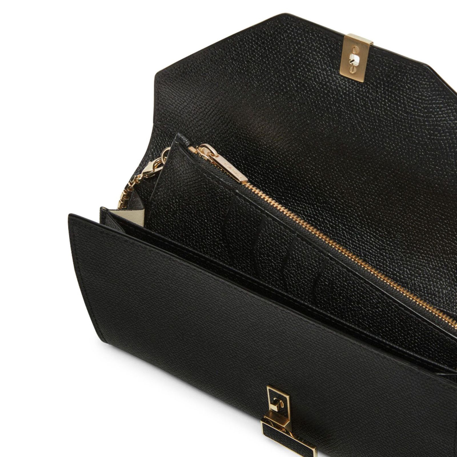 Valextra VALEXTRA Iside Black Leather Shoulder Bag New & Authentic Size ONE SIZE - 3 Thumbnail