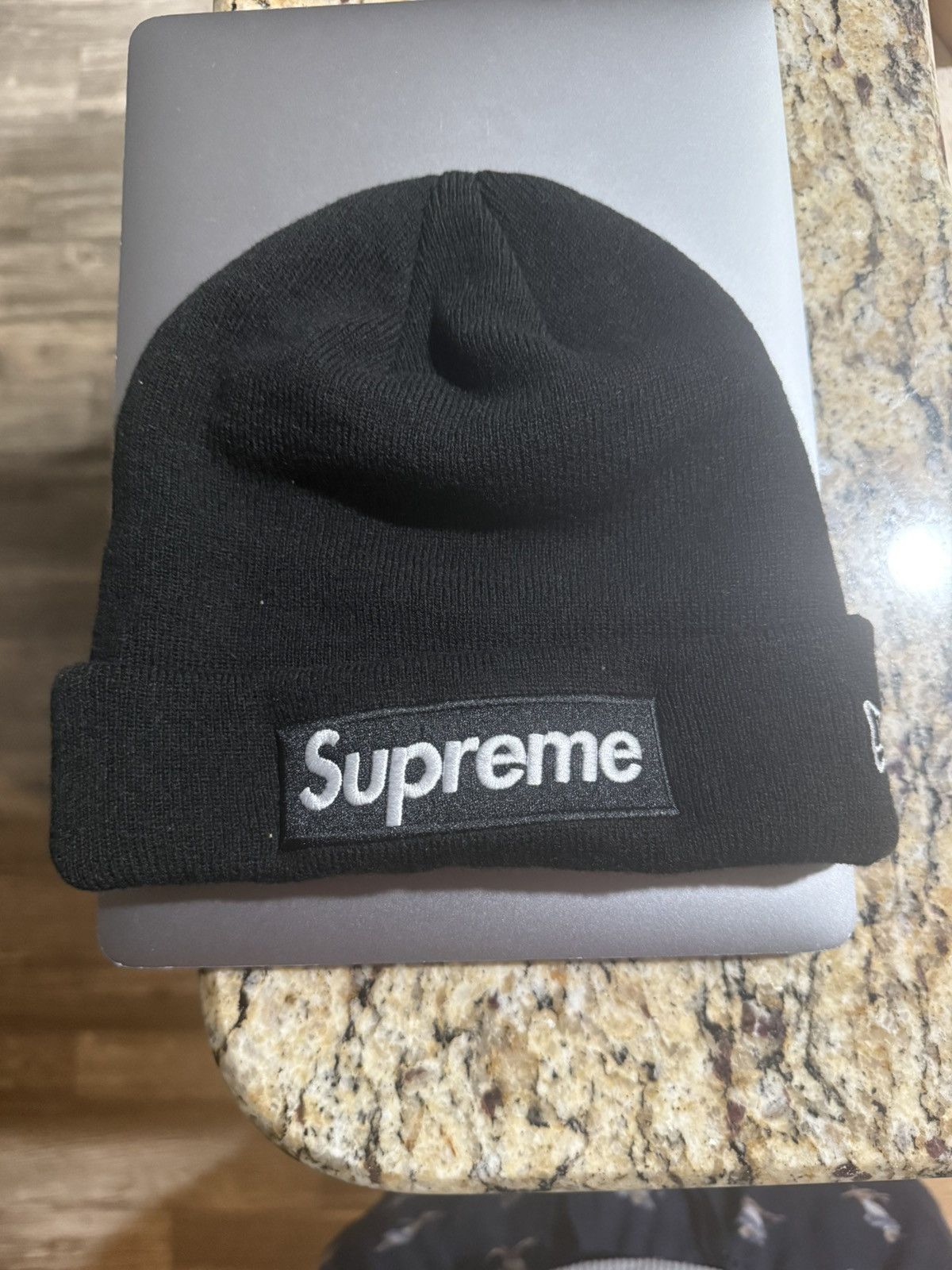Supreme Supreme New Era Box Logo Beanie (FW21) Black Size ONE SIZE - 1 Thumbnail