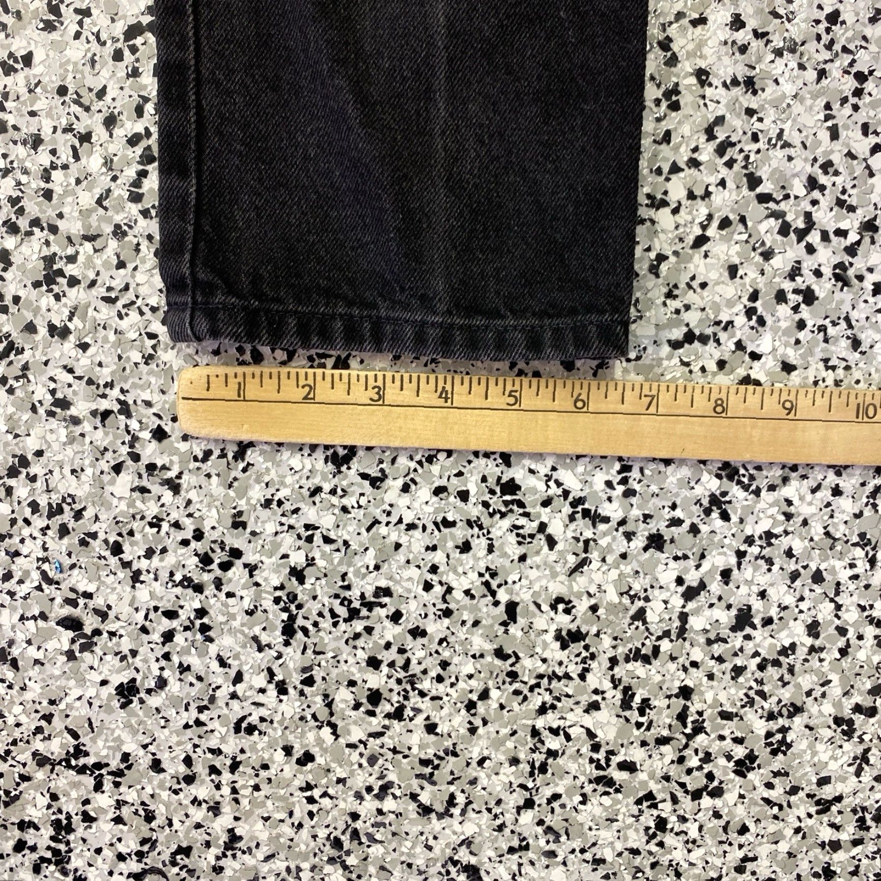 Vintage VINTAGE Rockies Relaxed High Rise Black Denim Jeans Western 27/7 36 long Womens Size 27" / US 4 / IT 40 - 3 Thumbnail