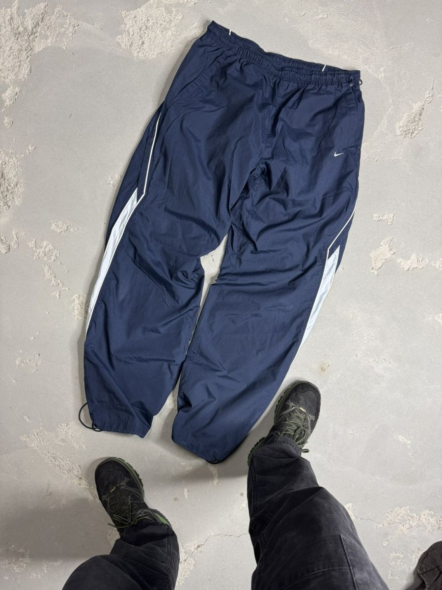 Nike × Vintage Vintage Nike Y2k Baggy Nylon Pants Size US 36 / EU 52 - 1 Thumbnail