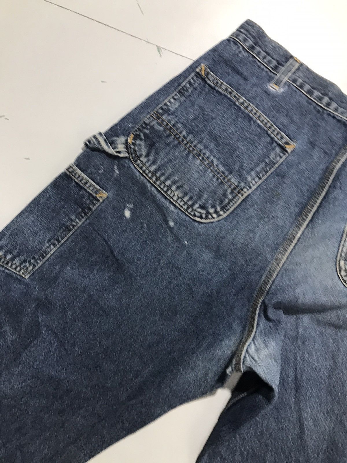 Carhartt Vintage Carhartt B13 HDK carpenter workwear denim Size US 34 / EU 50 - 10 Thumbnail