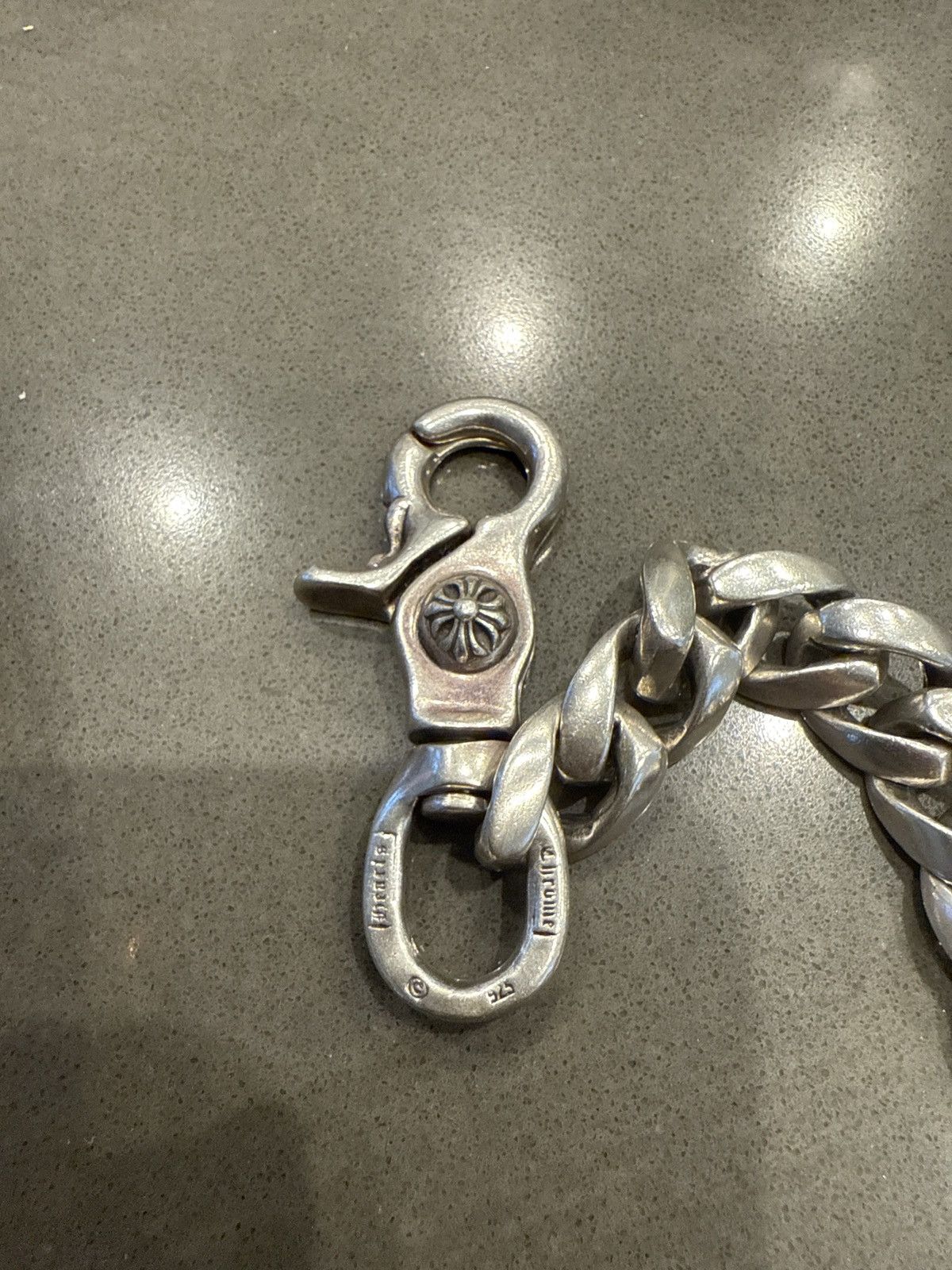 Chrome Hearts Chrome Hearts Classic 1 Clip Short Wallet Chain Size 34 - 5 Thumbnail