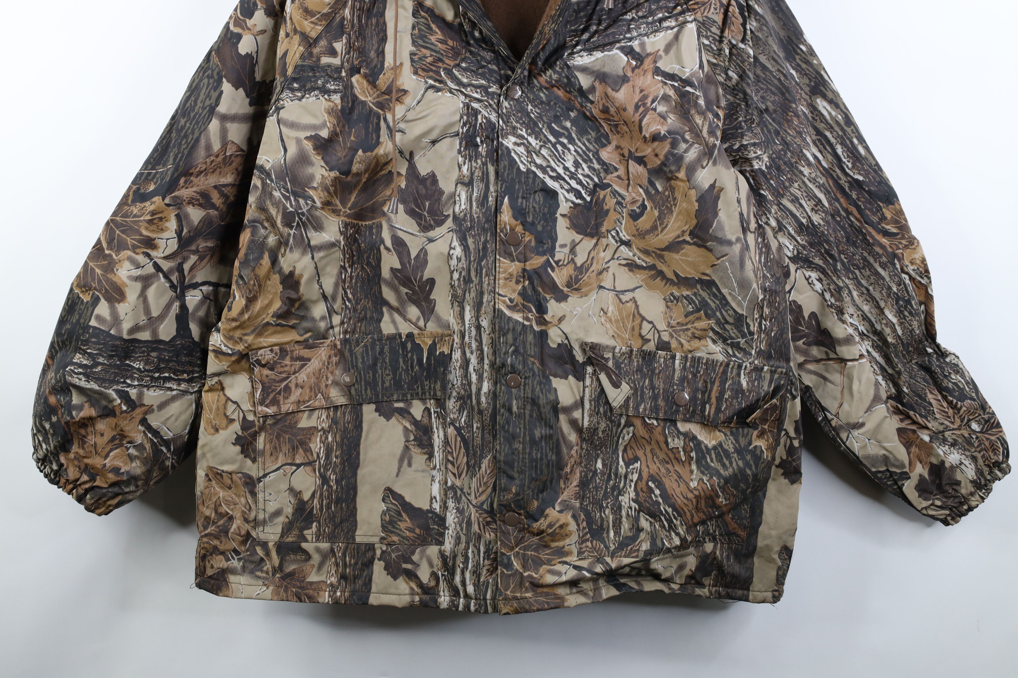 Vintage Vintage 90s Streetwear Waterproof Realtree Camouflage Jacket Size US M / EU 48-50 / 2 - 3 Thumbnail