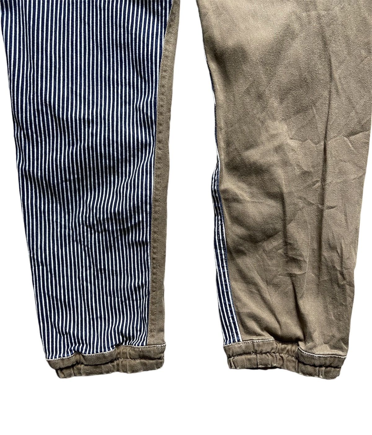 Japanese Brand Vintage Kriff Mayer Hybrid Reconstruct Patchwork Pants Size US 31 - 6 Thumbnail