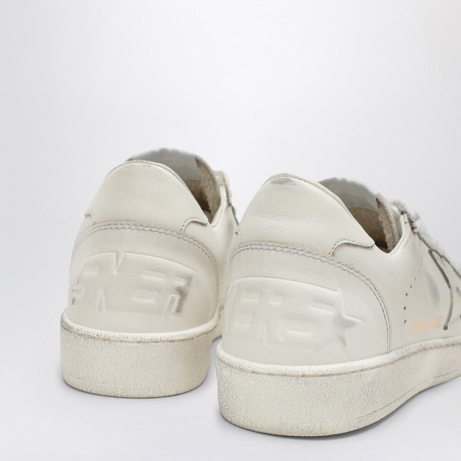 Golden Goose o1d2blof0824 Low Ballstar Sneaker in White Size US 7 / IT 37 - 5 Thumbnail