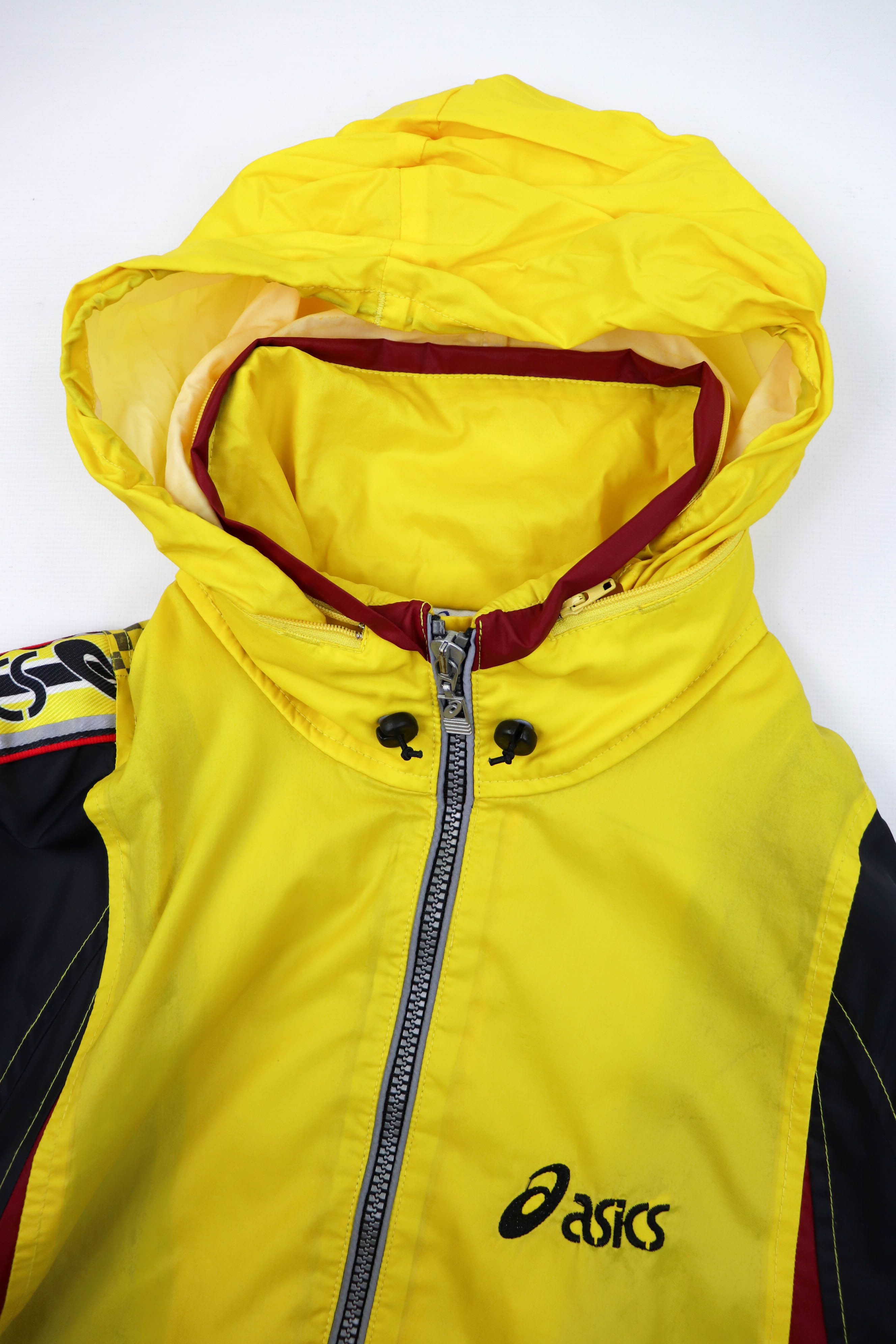 Asics Asics Vintage Reflective 3D Print Track Windbreaker Jacket Size US L / EU 52-54 / 3 - 20 Thumbnail