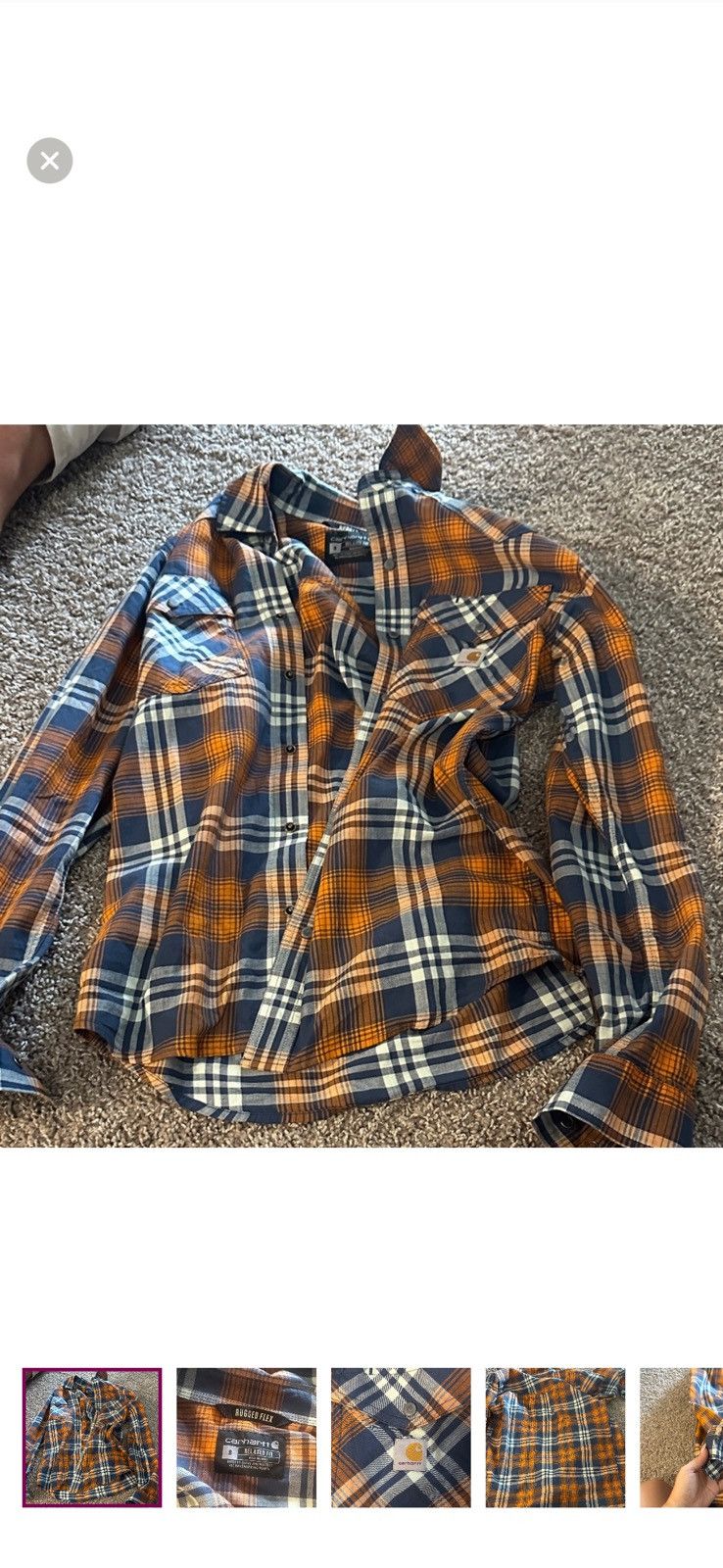 Carhartt Carhartt flannel Size M / US 6-8 / IT 42-44 - 1 Thumbnail