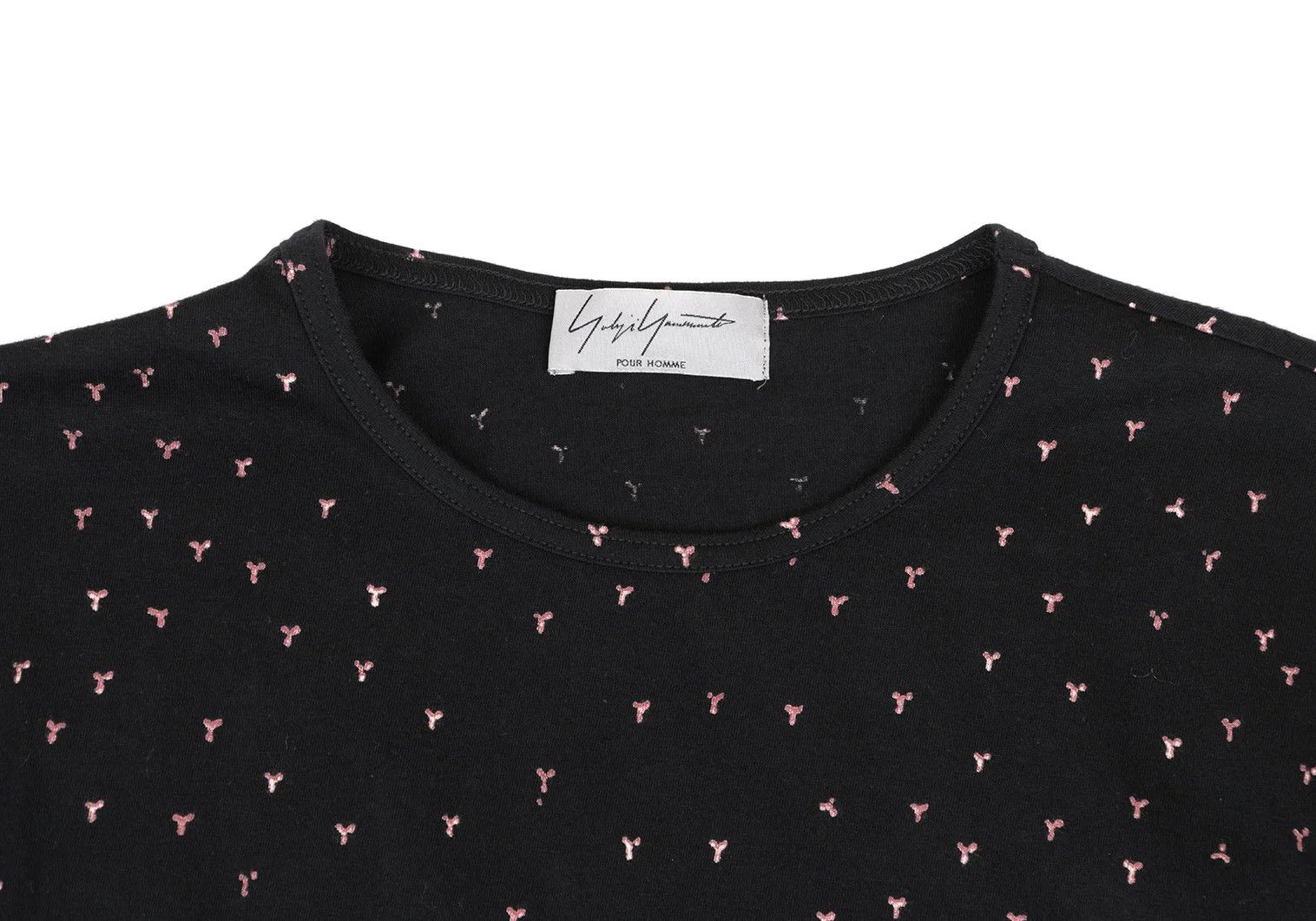 Yohji Yamamoto Yohji Yamamoto Cotton Printed T-Shirt Black Red Size US S / EU 44-46 / 1 - 3 Thumbnail