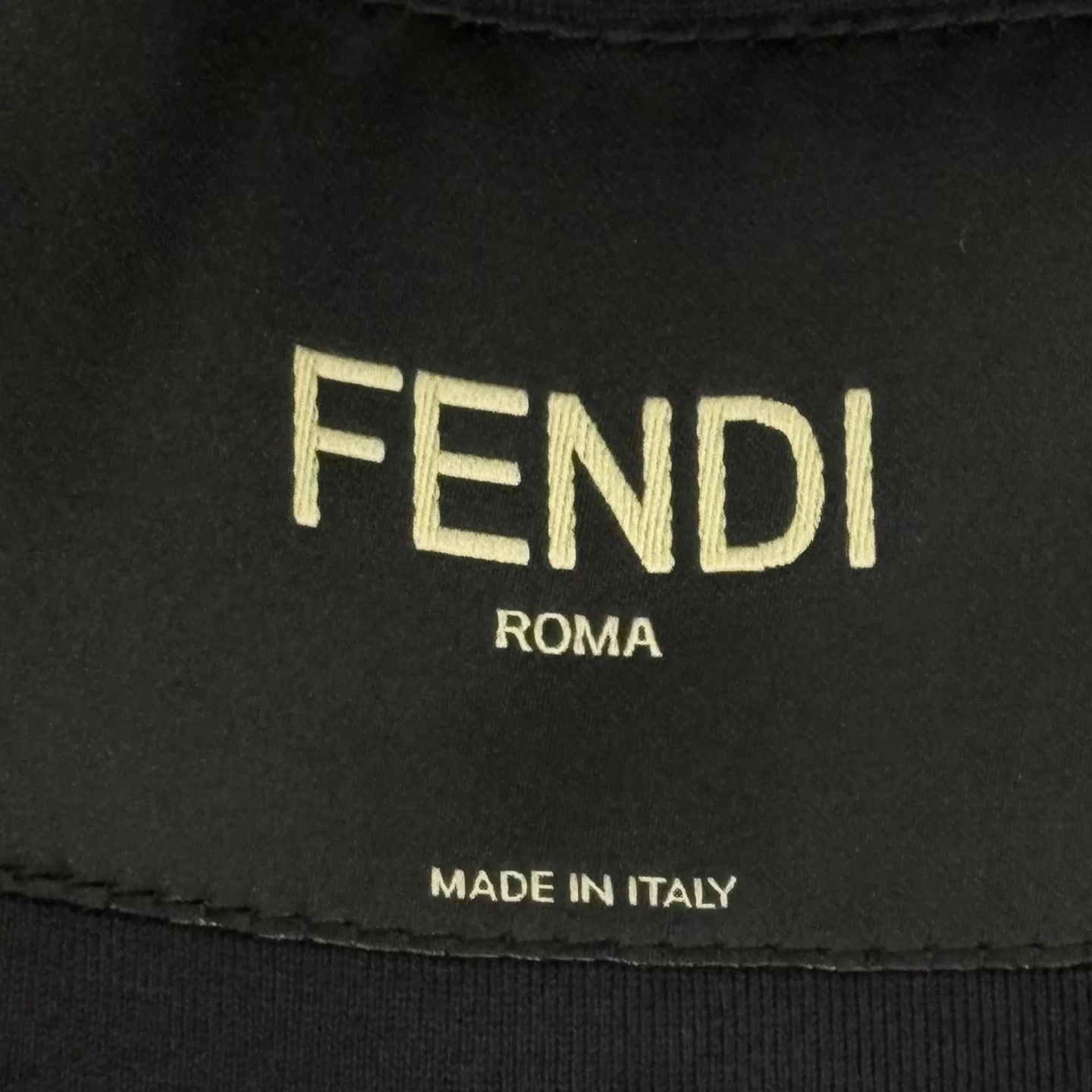 Fendi Fendi Black Allover Print FlockedVelvet Hooded Bomber 44 Size US S / EU 44-46 / 1 - 4 Thumbnail