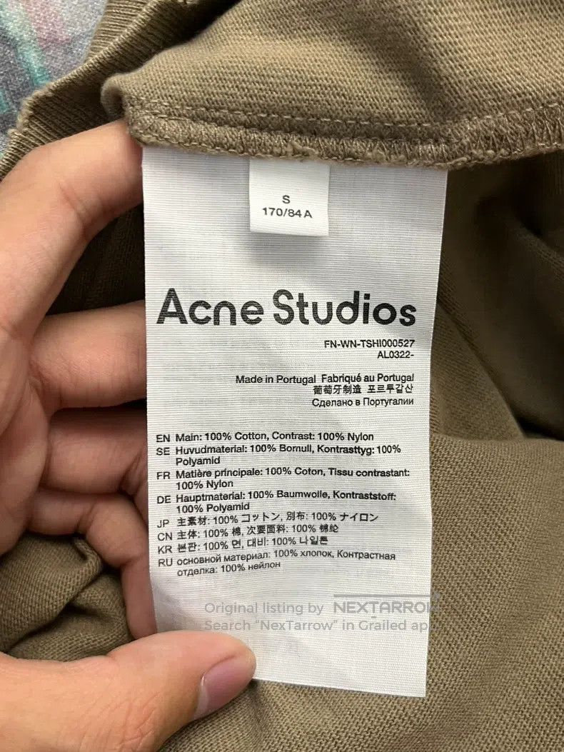 Acne Studios Acne Studios Patchwork Pattern Printed Short Sleeve Raglan Size US S / EU 44-46 / 1 - 4 Thumbnail