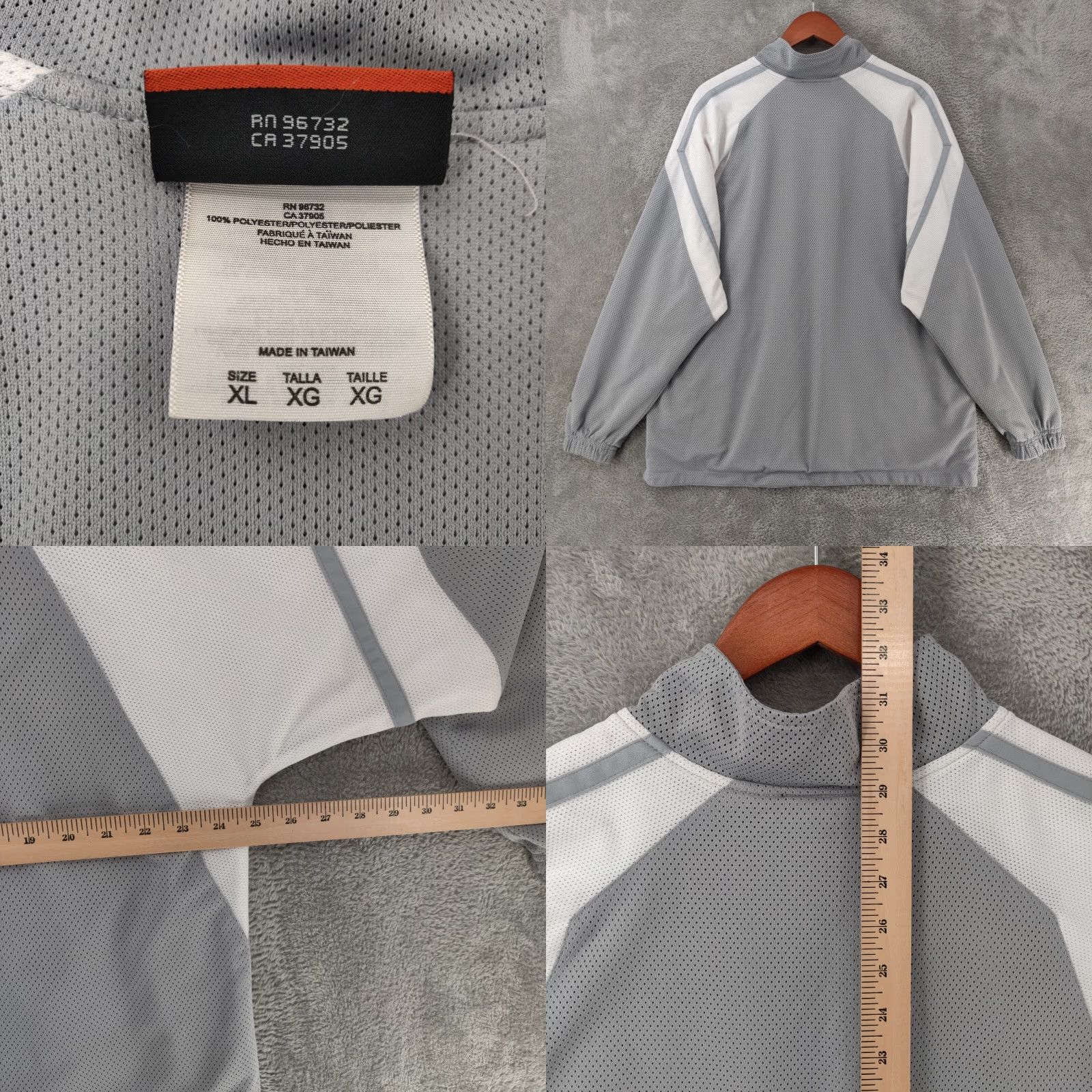 Vintage VINTAGE AND1 Track Jacket Mens XL Grey Full Zip Basketball Embroidered Logo Y2K Size US XL / EU 56 / 4 - 8 Thumbnail