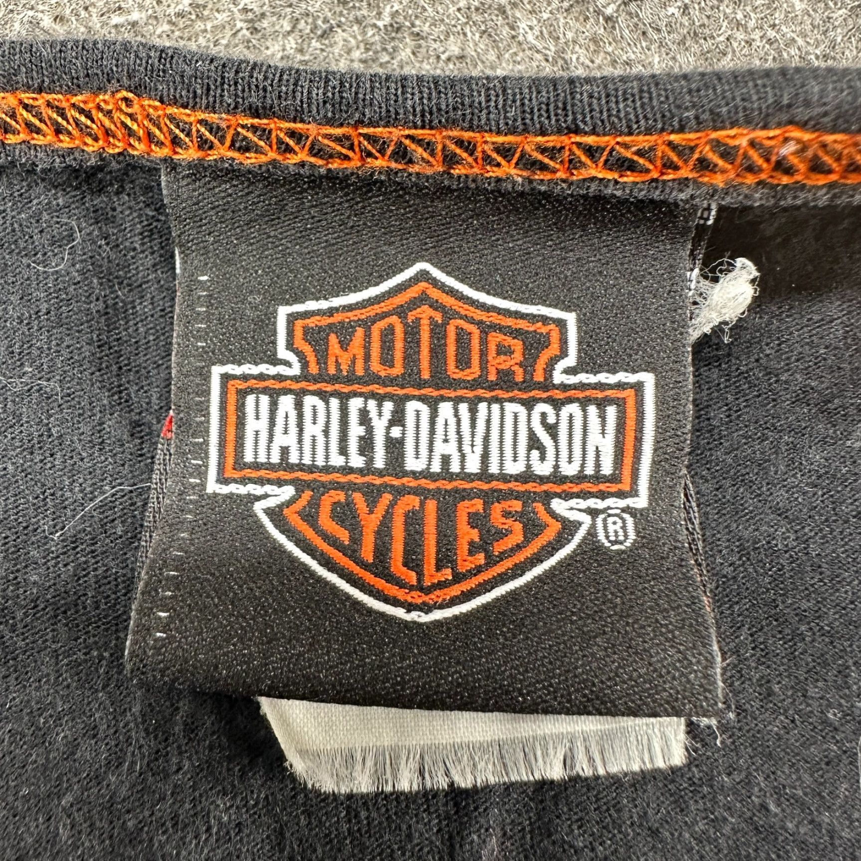 Harley Davidson VINTAGE Harley-Davidson Shirt Womens XL Black 90s Logo T-Shirt Memphis Tennessee Graceland Y2K Summer Spring Size XL / US 12-14 / IT 48-50 - 2 Thumbnail