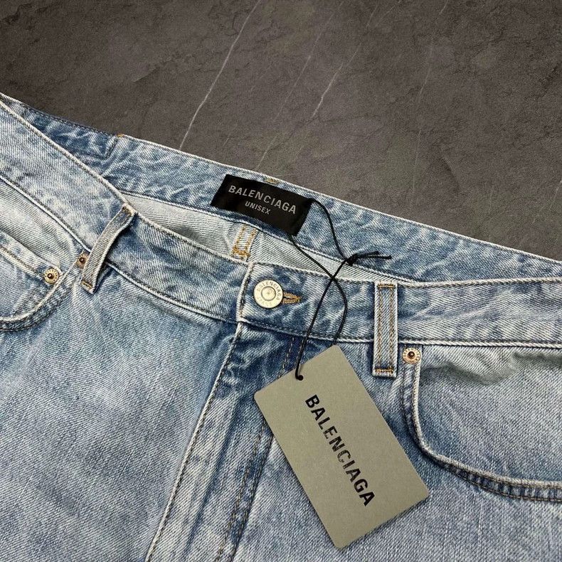 Balenciaga Balenciaga 4FW Distressed Denim Pants Size US 30 / EU 46 - 3 Thumbnail