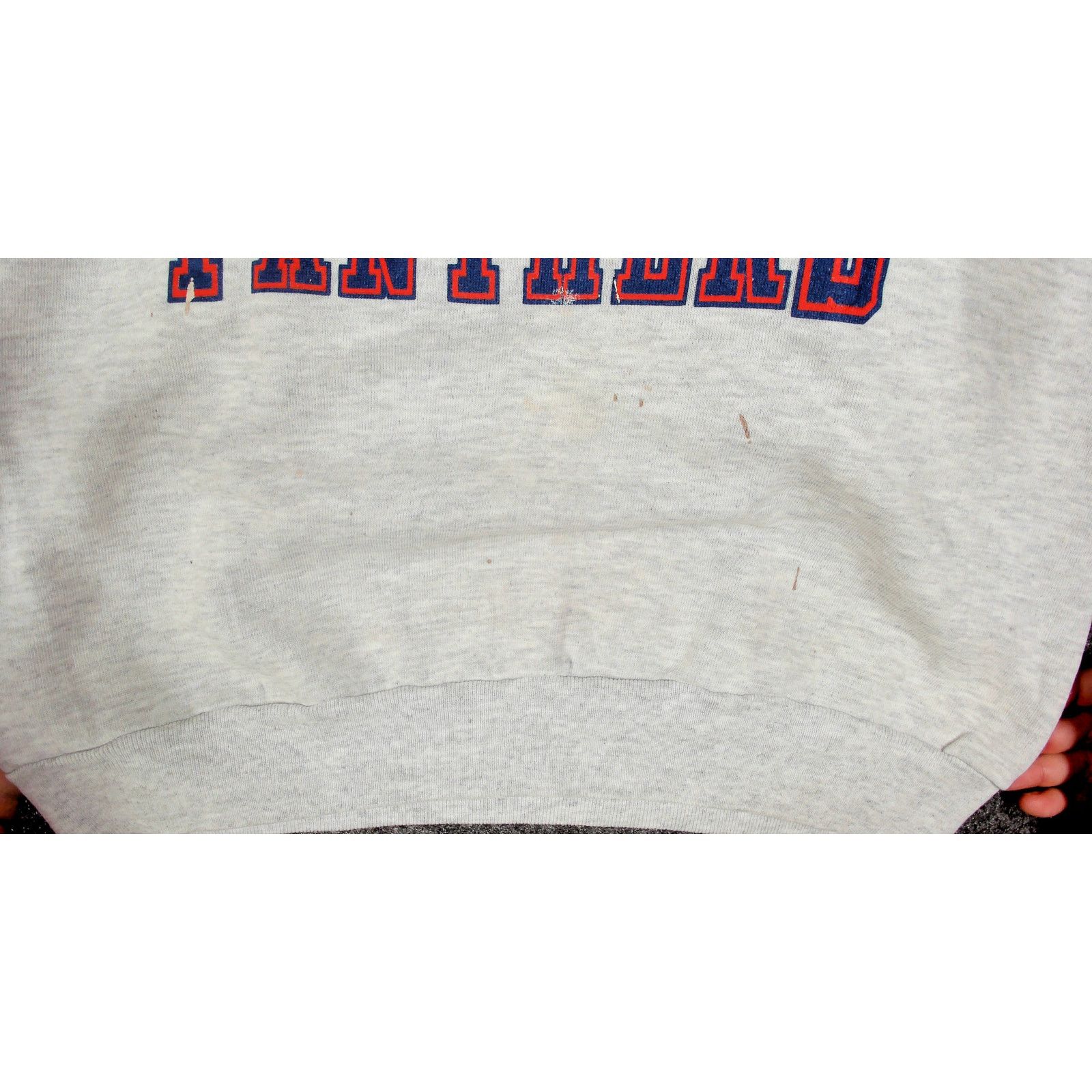 Jerzees Vintage 80s Jerzees 50/50 Paint Splatter Raglan Sweatshirt Size XL / US 12-14 / IT 48-50 - 9 Thumbnail