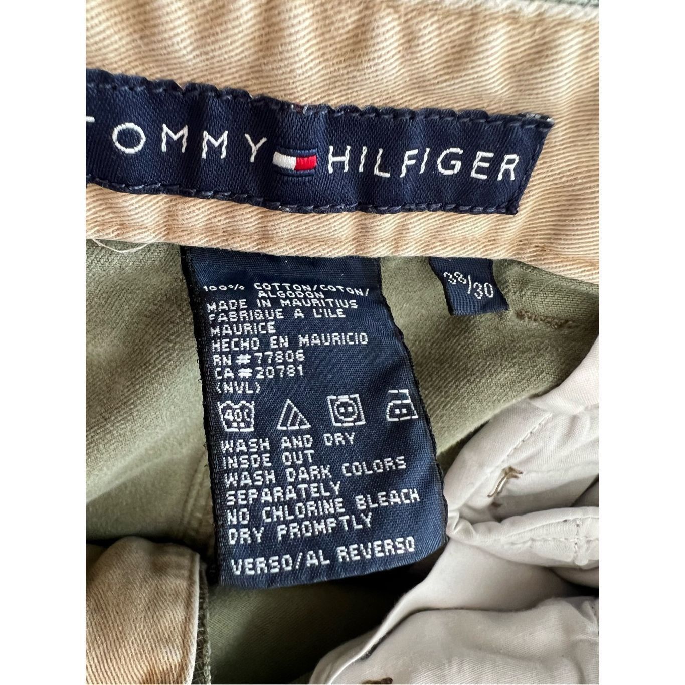 Tommy Hilfiger Vintage Tommy Hilfiger cargo Pants 38x30 Size US 38 / EU 54 - 5 Thumbnail