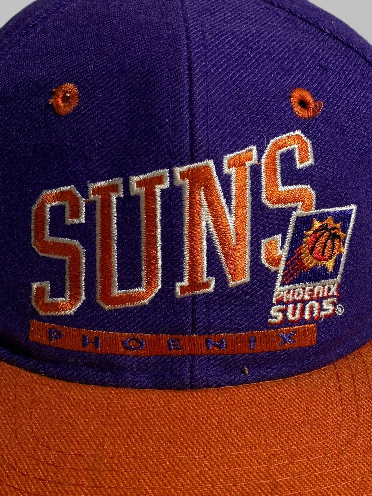 NBA Vintage 90s Phoenix Suns Signatures Rare Snapback Cap USA Size ONE SIZE - 4 Thumbnail