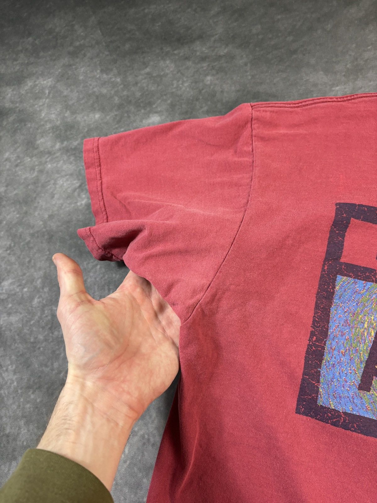 Nike 1990s Vintage Nike Air Tee 90s Nike Faded Made in USA XXL Size US XXL / EU 58 / 5 - 5 Thumbnail