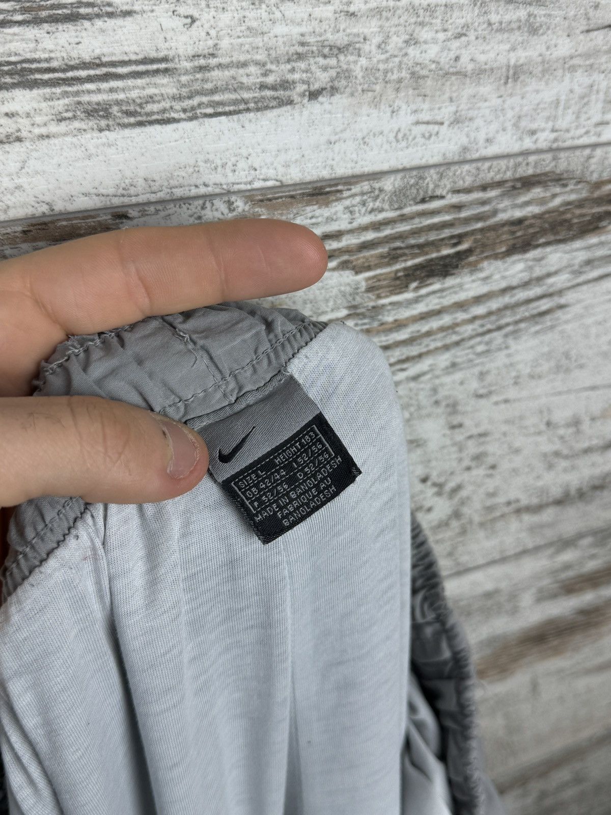 Nike × Vintage Mens Vintage Nike drill pants swoosh sweatpants y2k rare Size US 34 / EU 50 - 13 Thumbnail