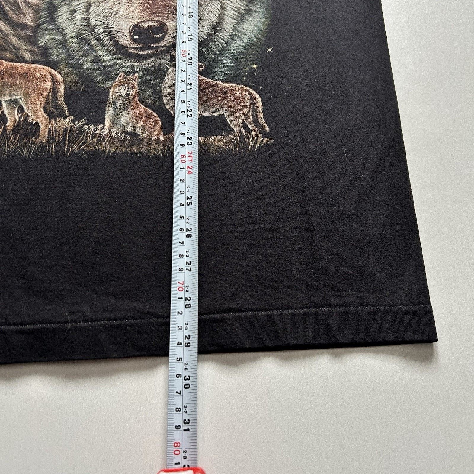 Vintage Vintage Eagle Wolf Native American T Shirt XL 90s Animal Art Size US XL / EU 56 / 4 - 6 Thumbnail