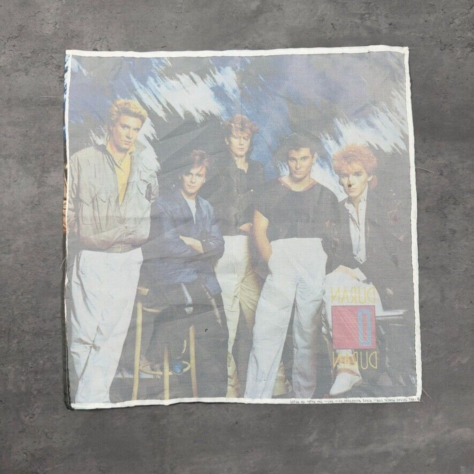 Band Tees × Vintage Vintage Duran Duran 1984 Tritec Music Tapestry Size ONE SIZE - 3 Thumbnail