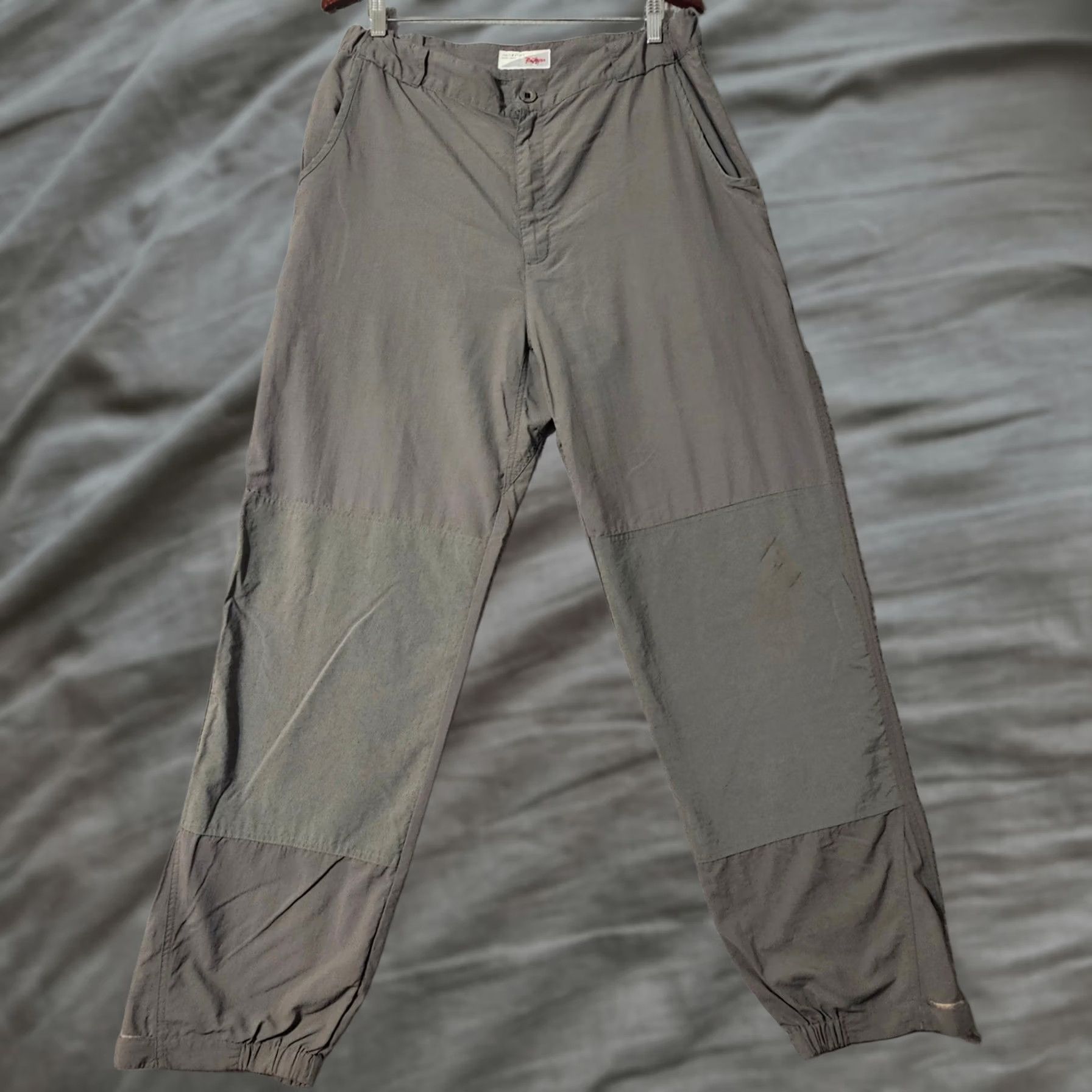 Rails Rail Riders Pants Men's Large 32" Gray Technical Hiking Gorpcore Nylon Size US 33 - 1 Thumbnail