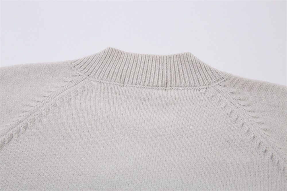 Vintage Men's Loose Casual Button V-Neck Knitted Sweater Size US M / EU 48-50 / 2 - 5 Thumbnail
