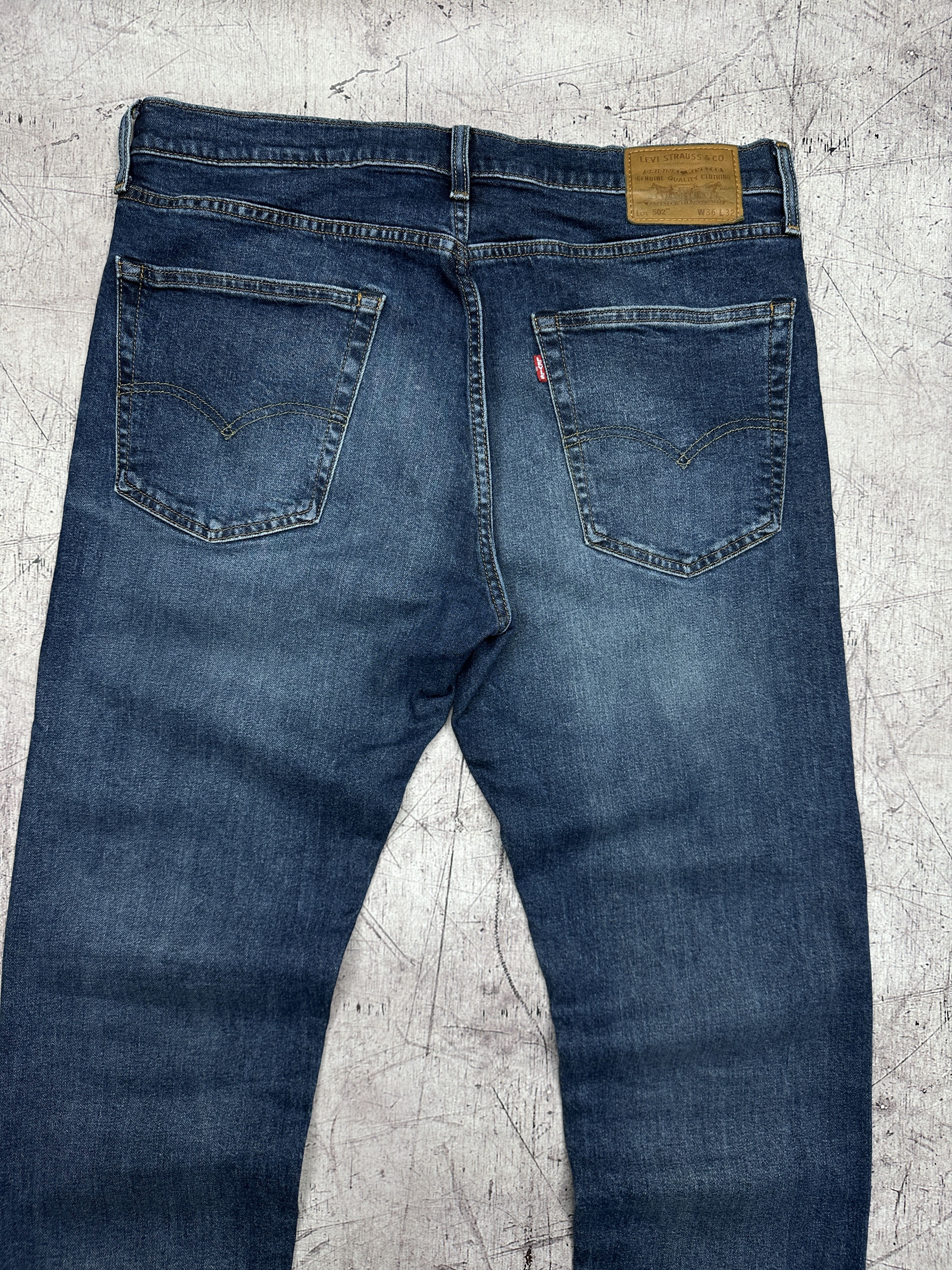 Levi's Levi's 502 Mens Premium Denim Pants Big E Jeans Size 36 x 32 Size US 36 / EU 52 - 2 Thumbnail