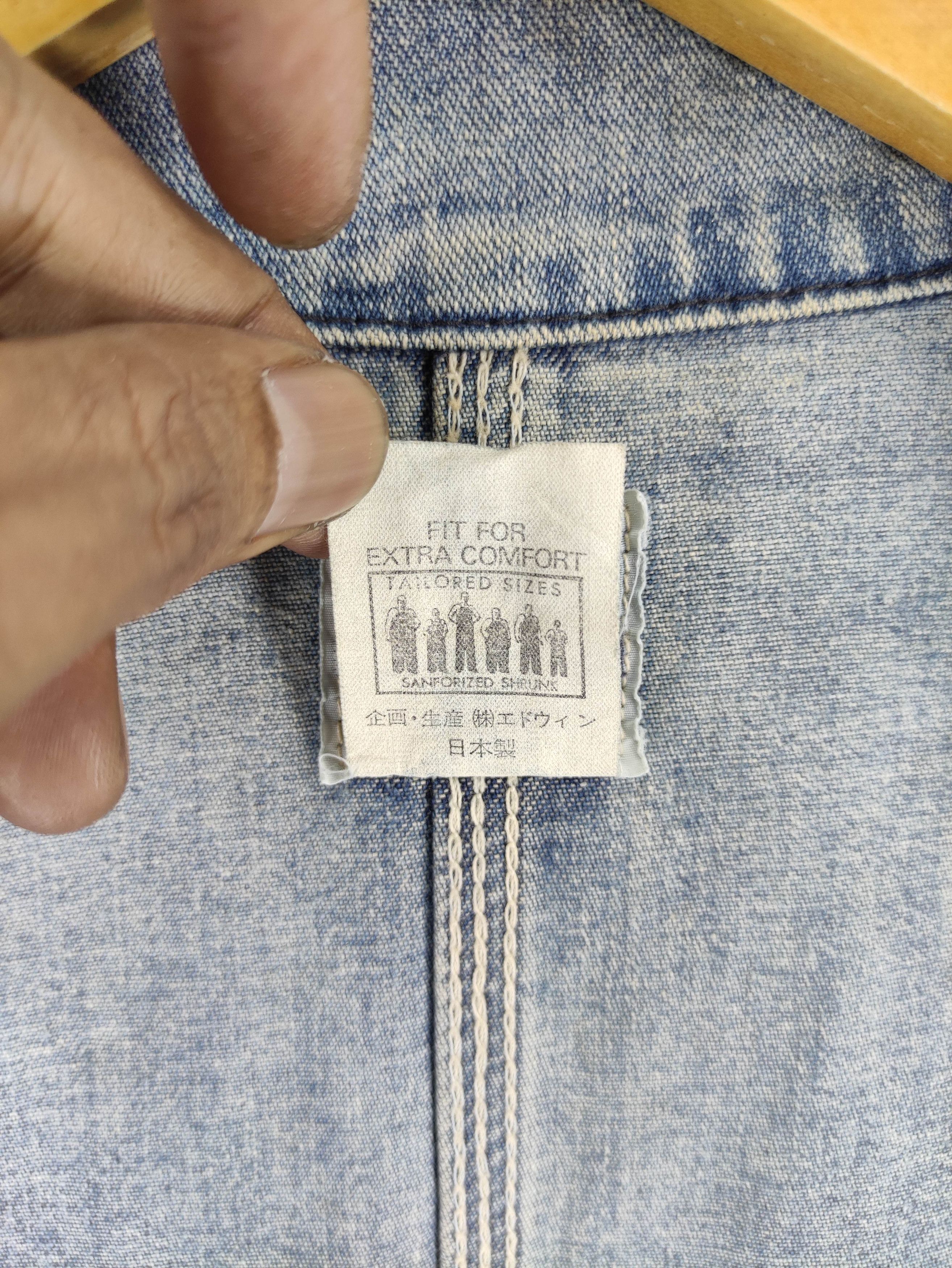 Lee Vintage Lee Denim Chore Jacket Work Wear Size US L / EU 52-54 / 3 - 6 Thumbnail